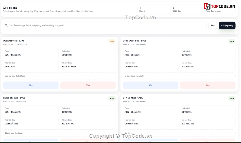 Website quản lý,Website php,quản lý php